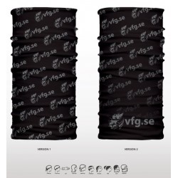 Multiscarfs R-pet svart/grå