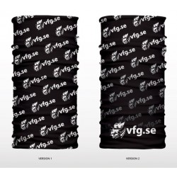 Multiscarfs R-pet svart/vit