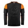 VFG Crewneck svart/orange